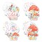 Big Dot of Happiness Let's Be Fairies - 4 Fairy Garden Birthday Party Games - 10 Cards Each - Gamerific Bundle